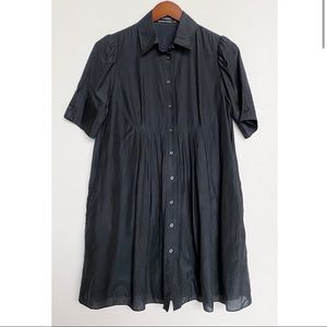 Club Monaco Black Shirt Dress size 10